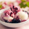 Blackcurrant Ripple Ice Cream