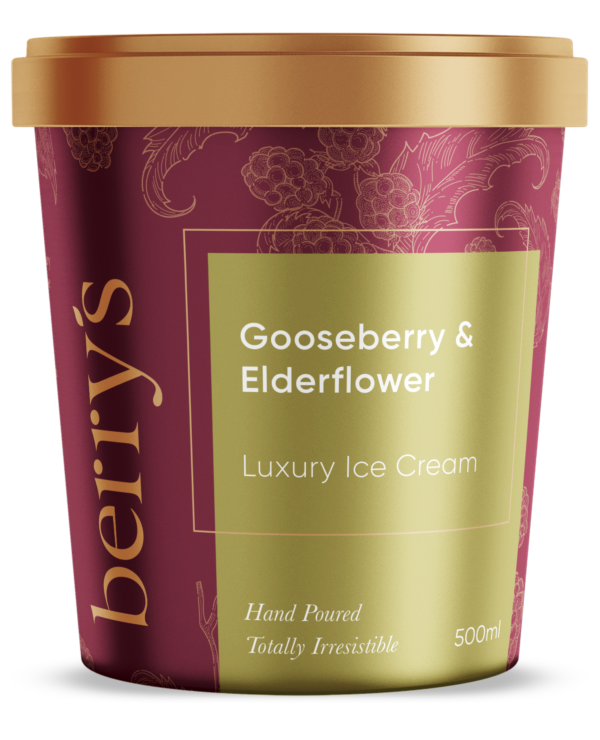 Gooseberry & Elderflower Ice Cream
