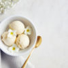 Gooseberry and Elderflower ice cream
