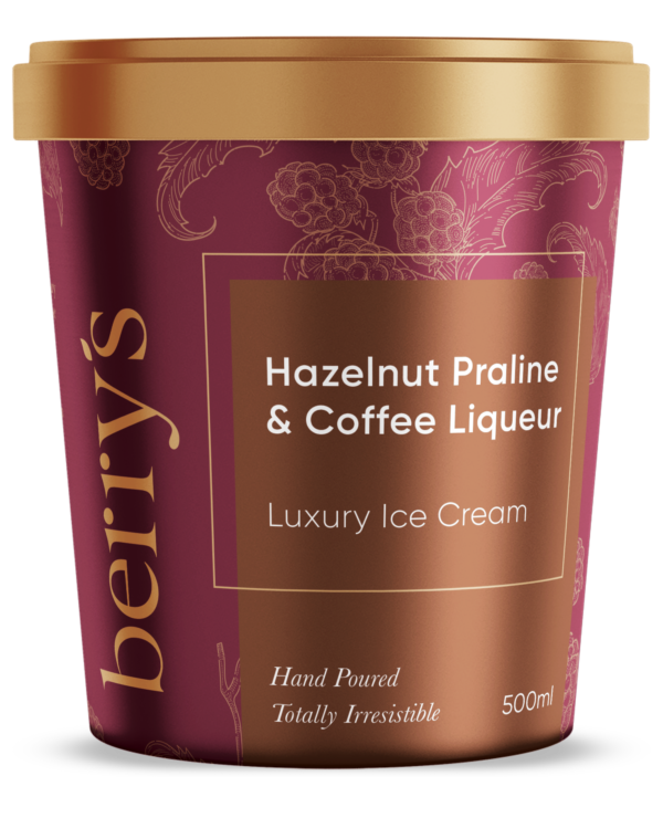 Hazelnut Praline & Coffee Liqueur Ice Cream